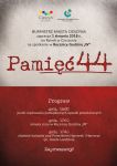 Pamięć '44 - zaproszenie do wspólnych obchodów